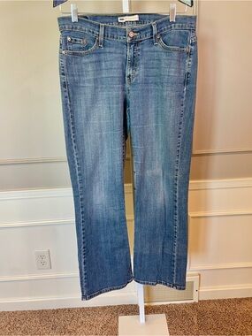 Levi's 529 Curvy Bootcut 16 Medium Wash Stretch Casual Timeless